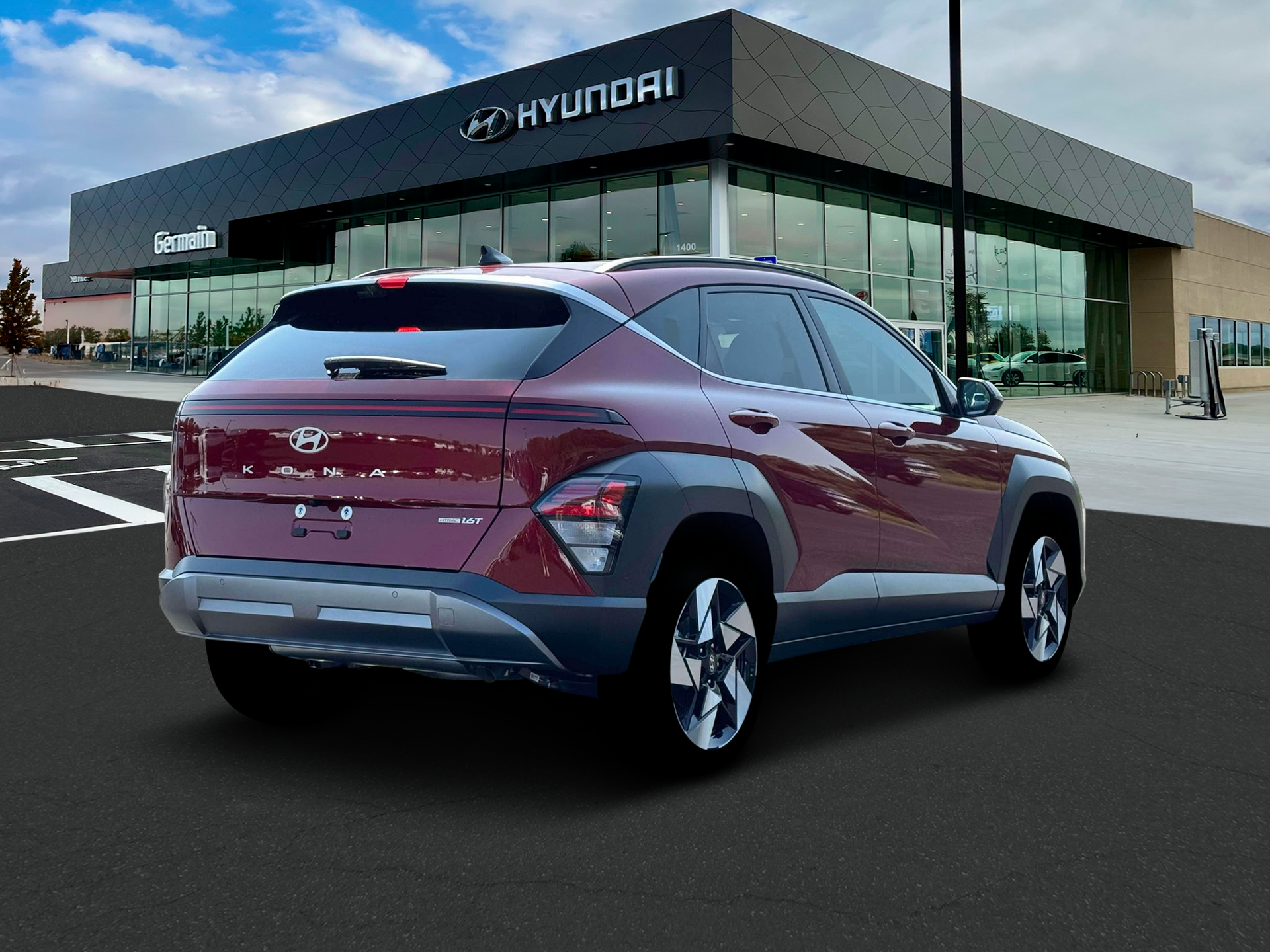 New 2026 Ultimate Red Metallic Hyundai Limited AWD image 7