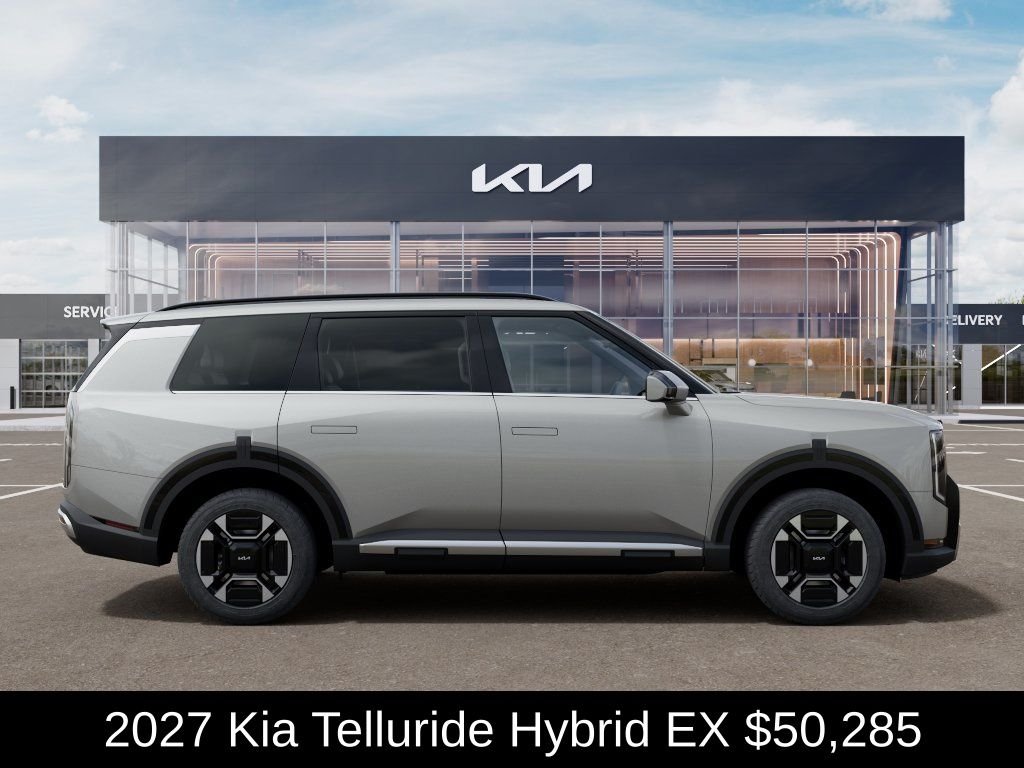 New 2027 Ivory Silver Kia EX image 8