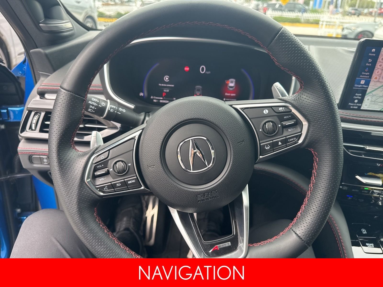 Used 2026 Double Apex Blue Pearl Acura A-Spec image 16