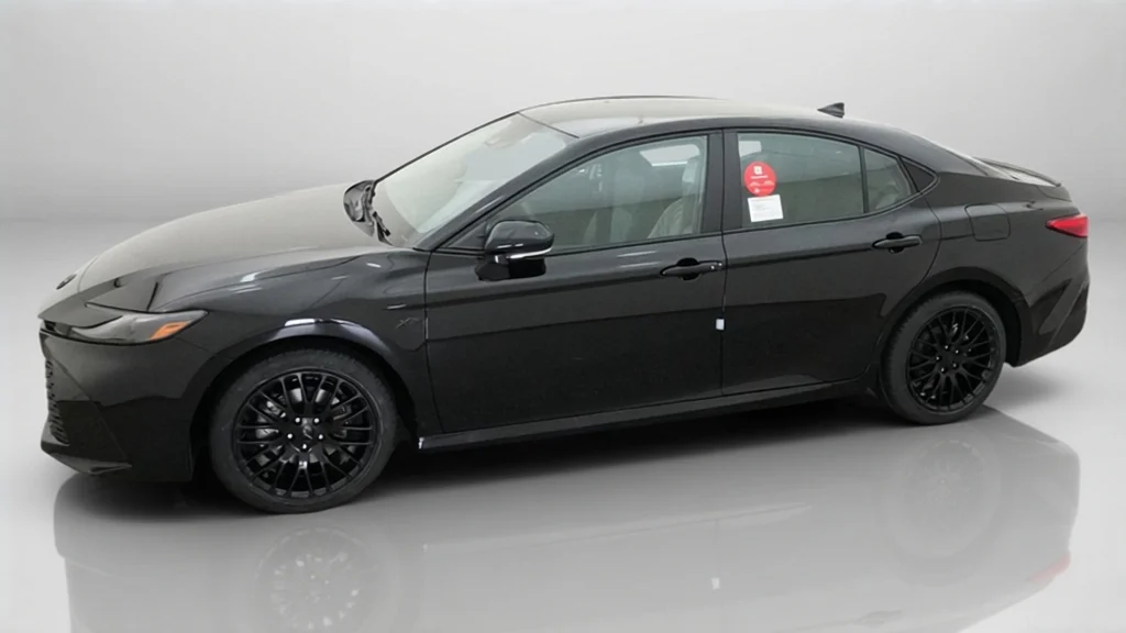 New 2027 Midnight Black Metallic Toyota LE image 3