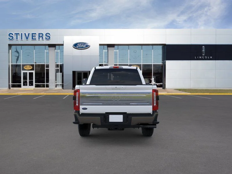 New 2026 Star White Metallic Tri-Coat Ford F-350® King Ranch® image 6