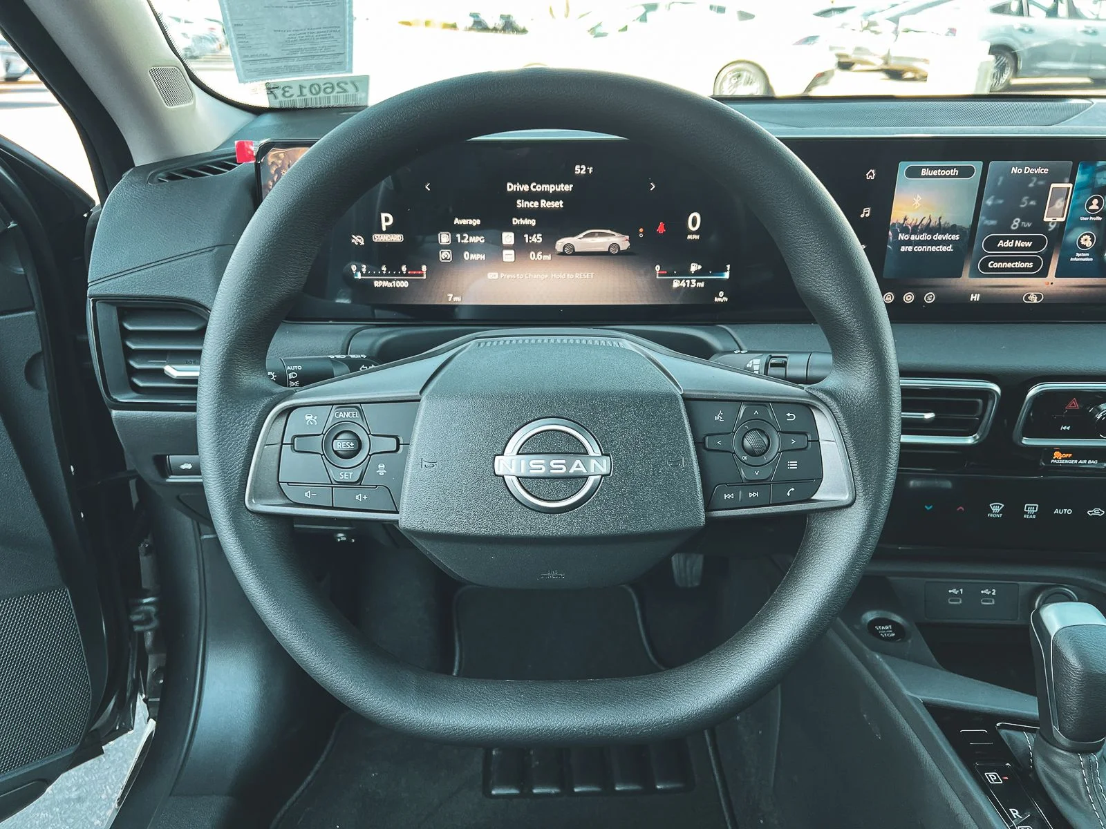 New 2026 Gun Metallic Nissan SV image 14
