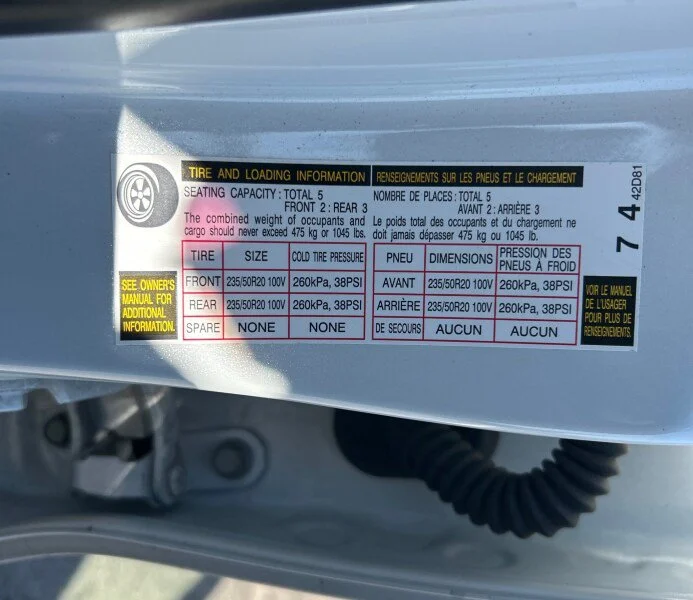 Used 2023 White Subaru Touring image 3