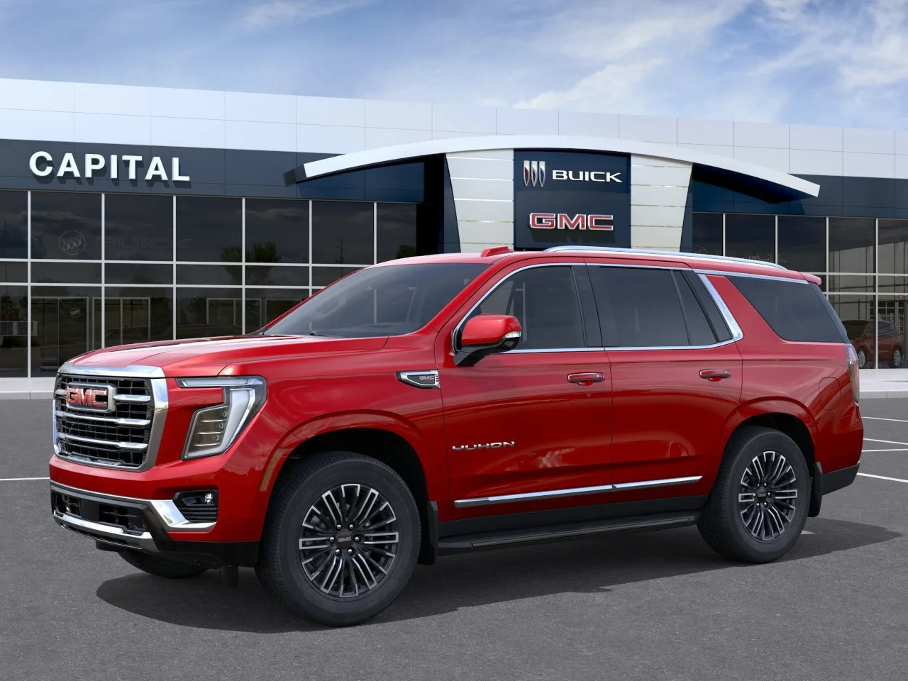 New 2026 VOLCANIC RED TINTCOAT GMC Elevation image 3