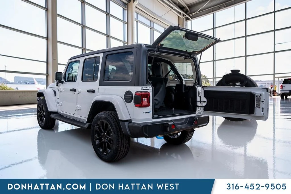 Used 2023 White Jeep Sahara 4xe image 28