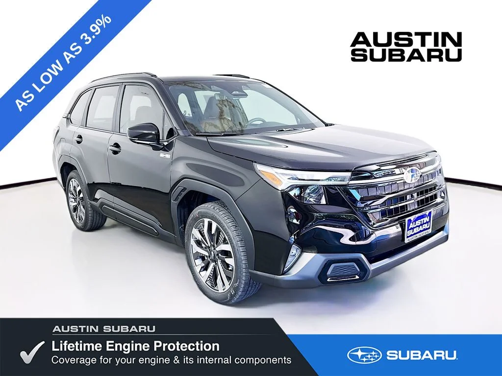 New 2026 CRYSTAL BLACK SILICA Subaru Touring Hybrid image 1