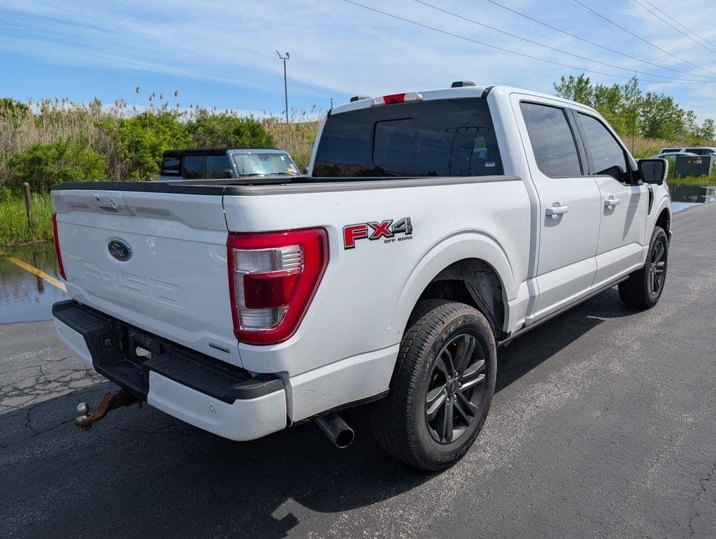 Used 2021 Oxford White Ford LARIAT image 8