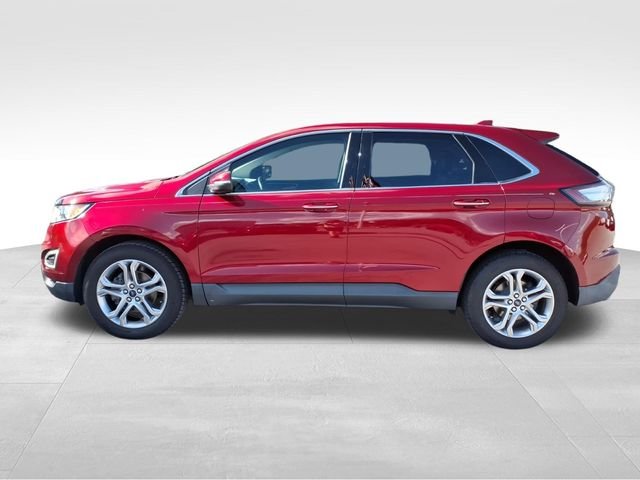 Used 2017 Red Ford Titanium image 2