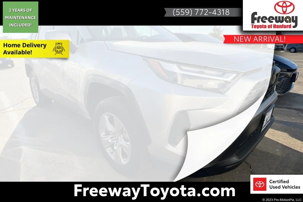 Certified Used 2025 Silver Toyota XLE image 1