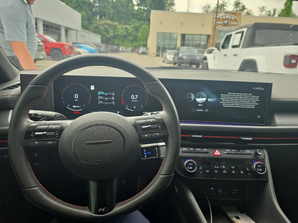 Used 2024 Aero Silver Matte Hyundai N Line image 8
