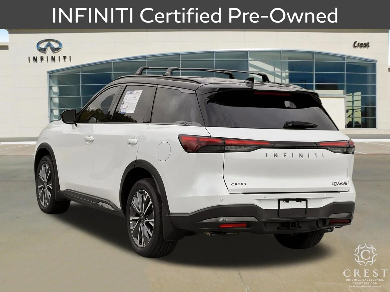 Certified Used 2027 Radiant White Black Obsidian INFINITI AUTOGRAPH image 8