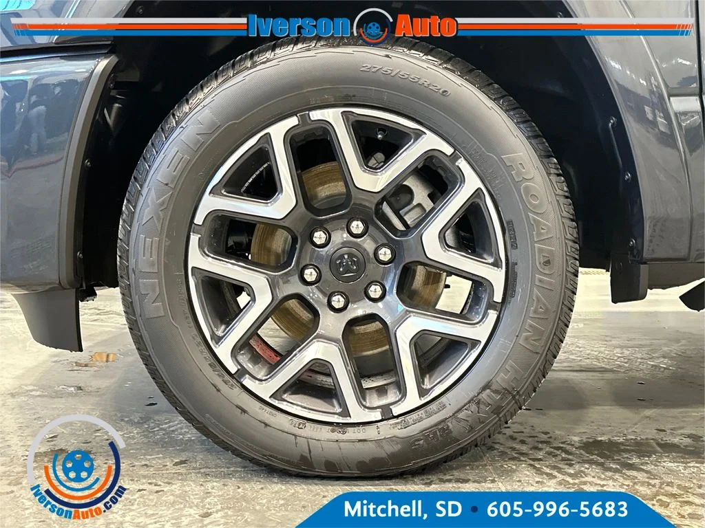 New 2026 Forged Blue Metallic Exterior Paint RAM Laramie image 9