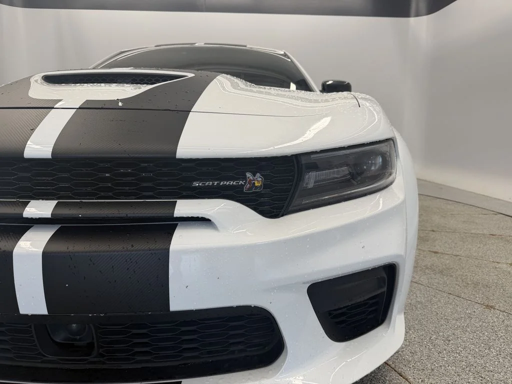 Certified Used 2021 White Dodge R/T Scat Pack Widebody image 15