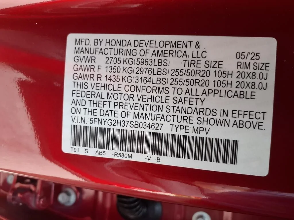 Used 2025 Radiant Red Honda Sport image 27