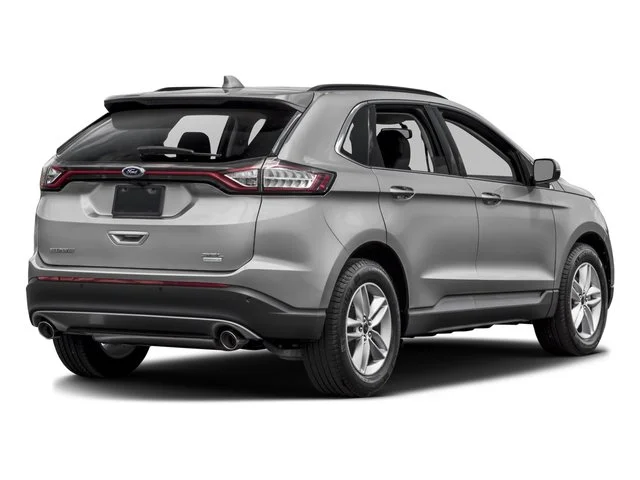 Used 2017 SHADOW BLACK Ford SEL image 2