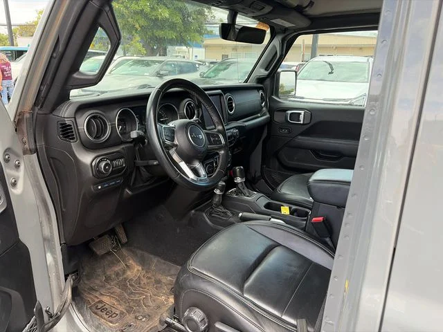 Used 2021 Gray Jeep Unlimited Sahara 4xe image 10