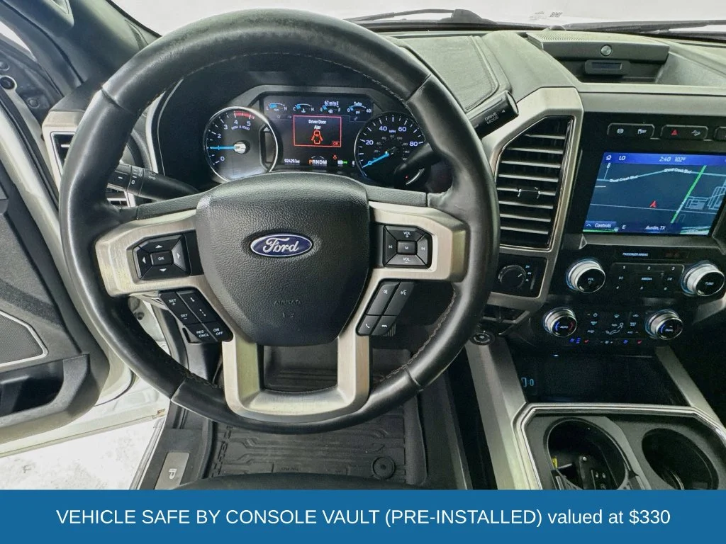 Used 2021 White Metallic Ford Platinum image 11