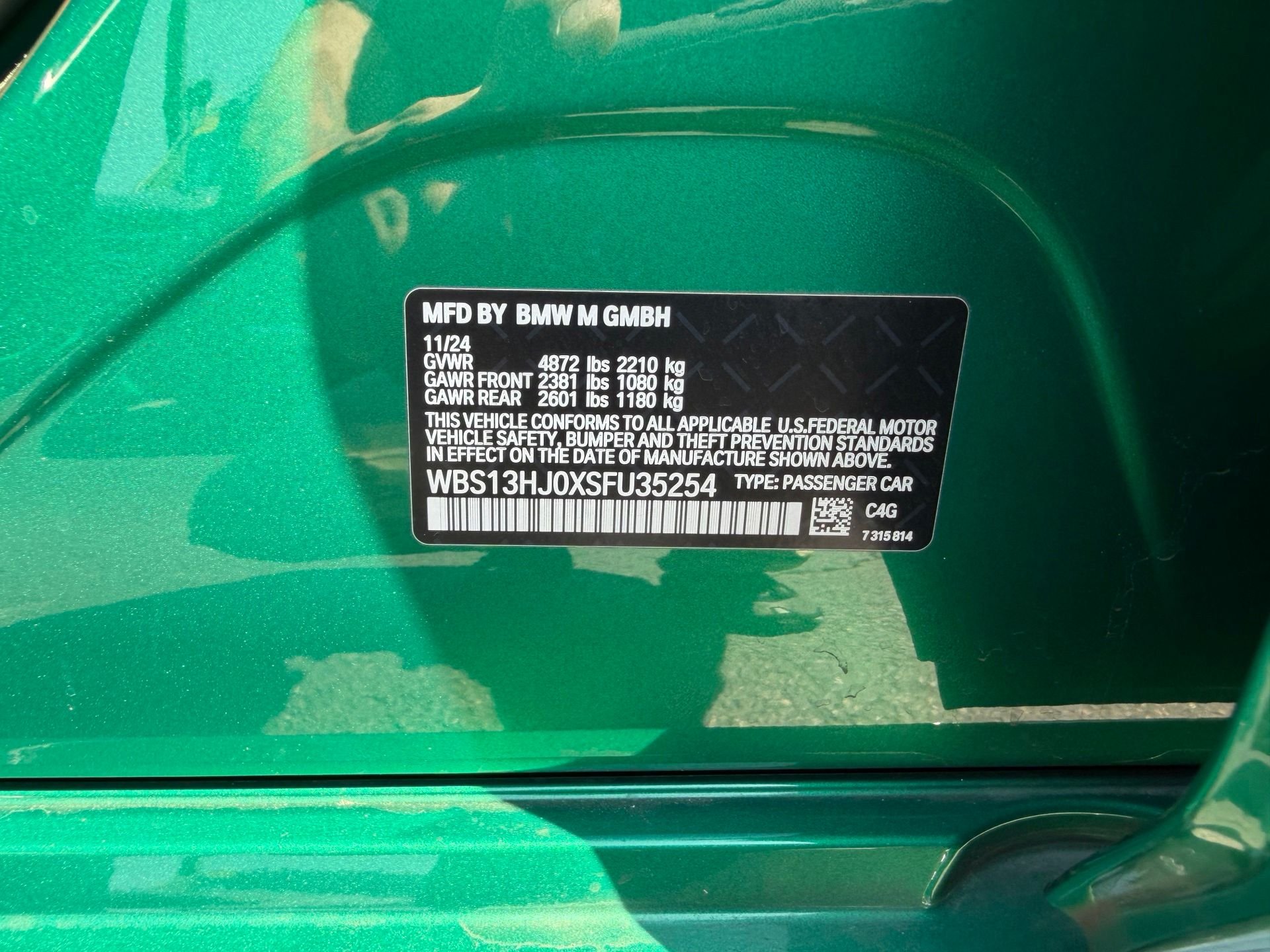 Used 2025 Green BMW Base image 32