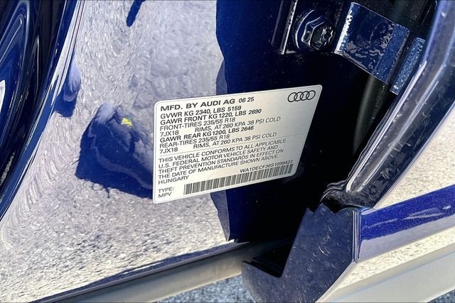 Used 2025 Blue Audi Premium image 35