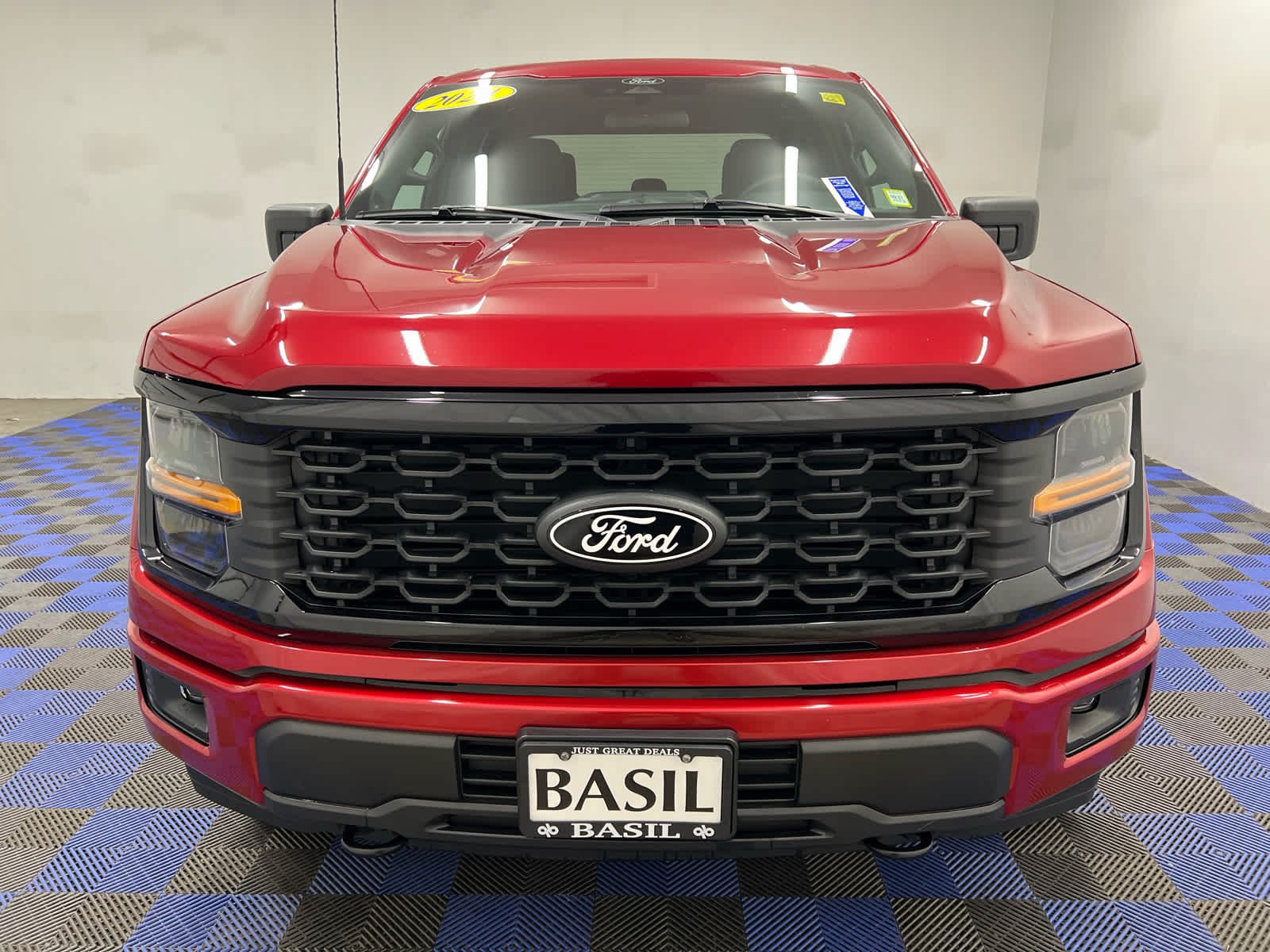 Used 2024 Rapid Red Metallic Tinted Clearcoat Ford STX image 4