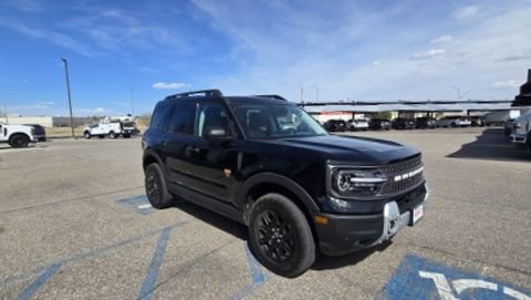 Used 2025 Shadow Black Ford Badlands image 4