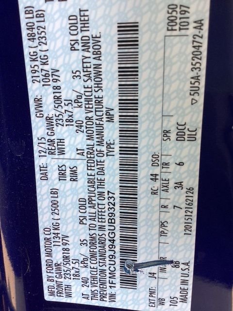 Used 2016 Blue Ford Titanium image 34