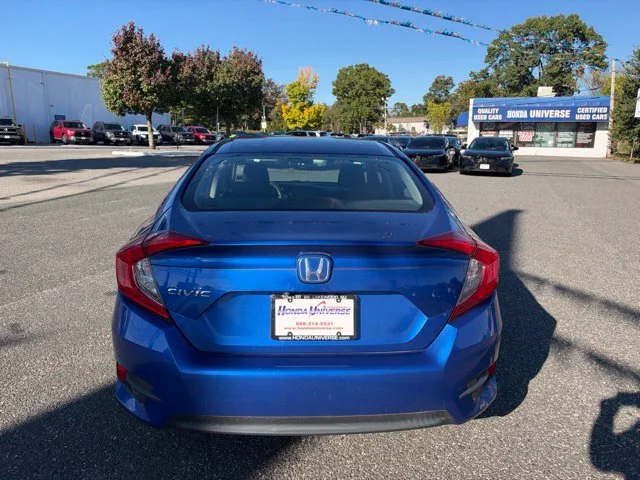 Certified Used 2017 Aegean Blue Metallic Honda LX image 5