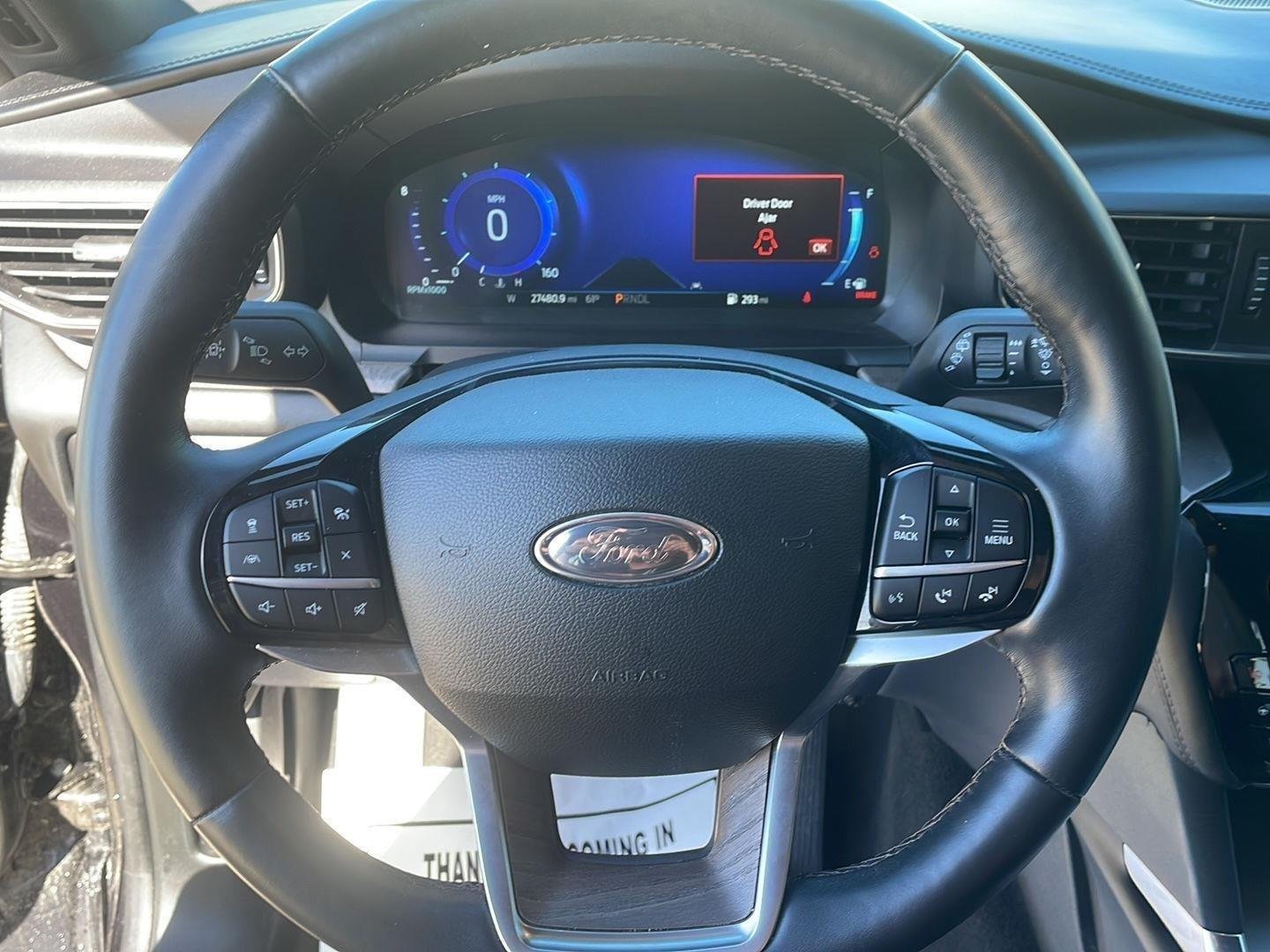 Certified Used 2023 Agate Black Metallic Ford Platinum image 11