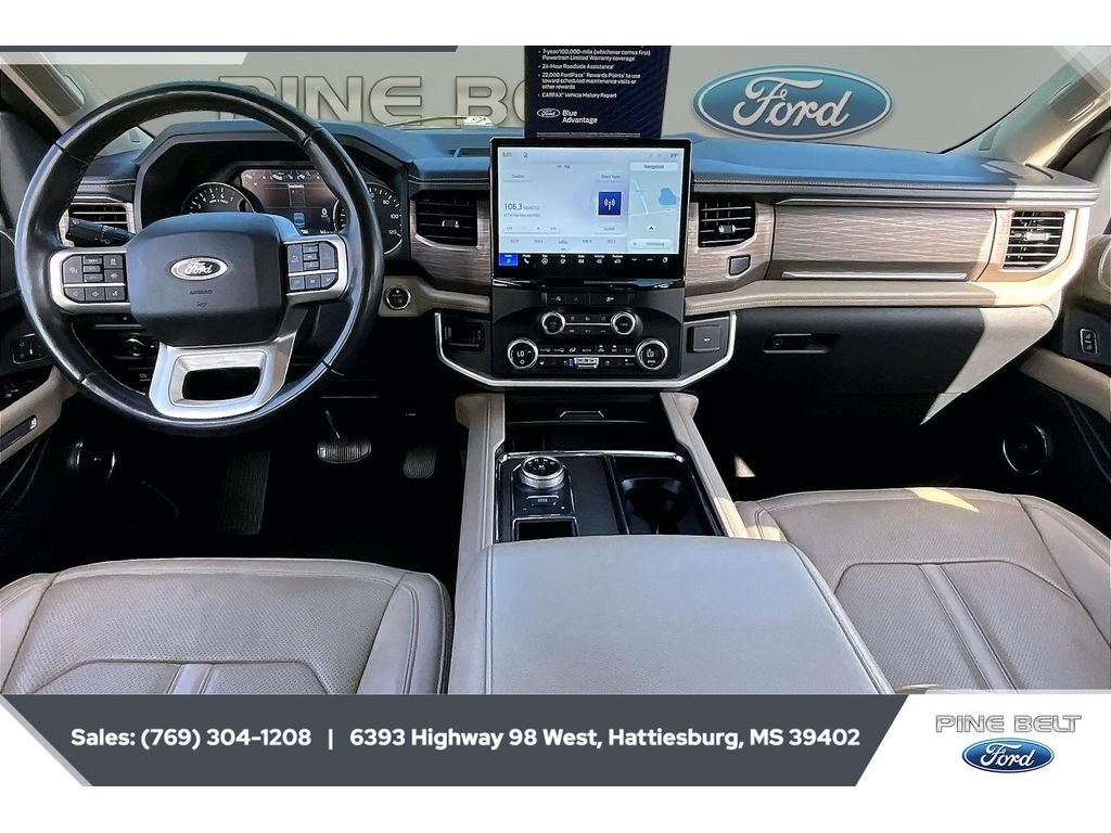 Used 2024 Iconic Silver Metallic Ford Limited image 13