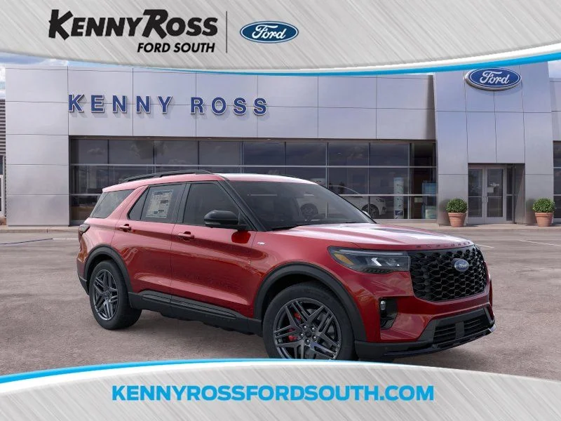 New 2026 Rapid Red Metallic Tinted Clearcoat Ford ST-Line image 1