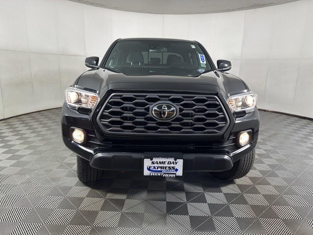 Used 2021 Midnight Black Metallic Toyota TRD Off-Road image 19
