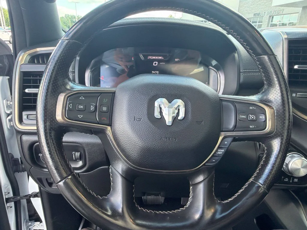 Used 2023 Bright White Clearcoat Ram Rebel image 25