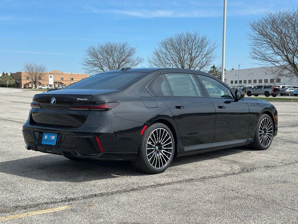 New 2026 Black Sapphire Metallic BMW 750e xDrive image 7