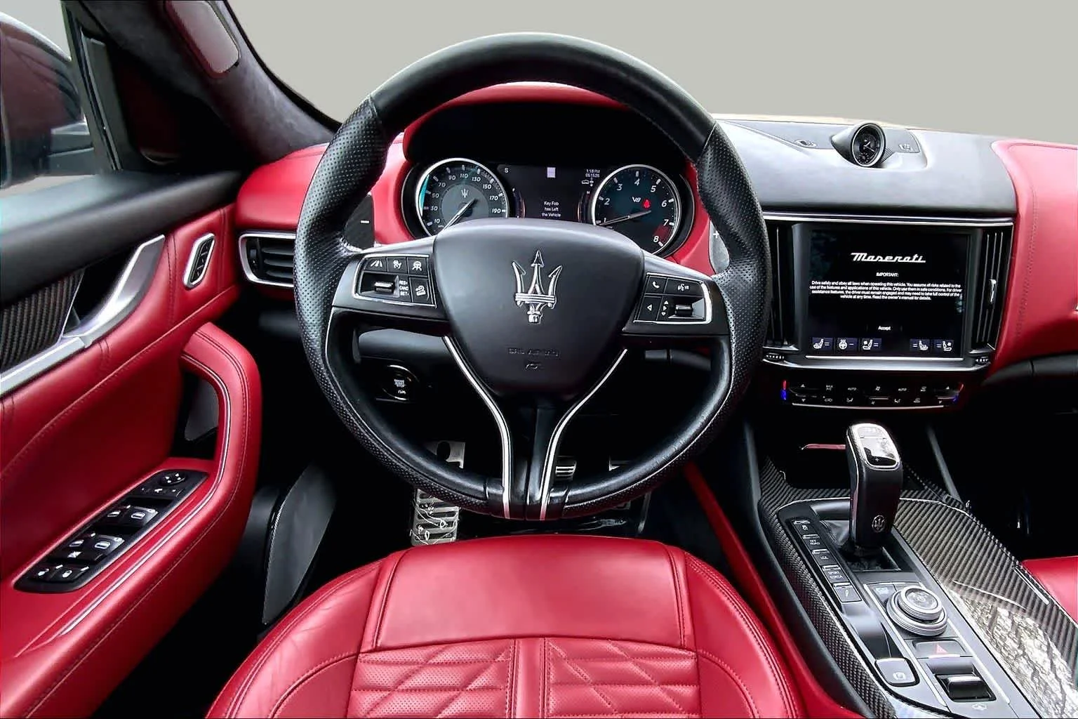 Used 2021 Nero Ribelle Metallic Maserati Trofeo image 6