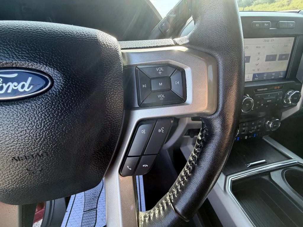 Used 2021 Red Ford Lariat image 38