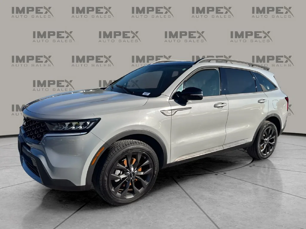 Used 2022 Gray Kia X-Line EX image 1