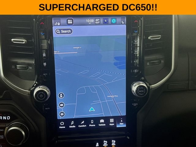 New 2026 Diamond Black Crystal Pearl-Coat Exterior Paint RAM Supercharged DC650 image 13