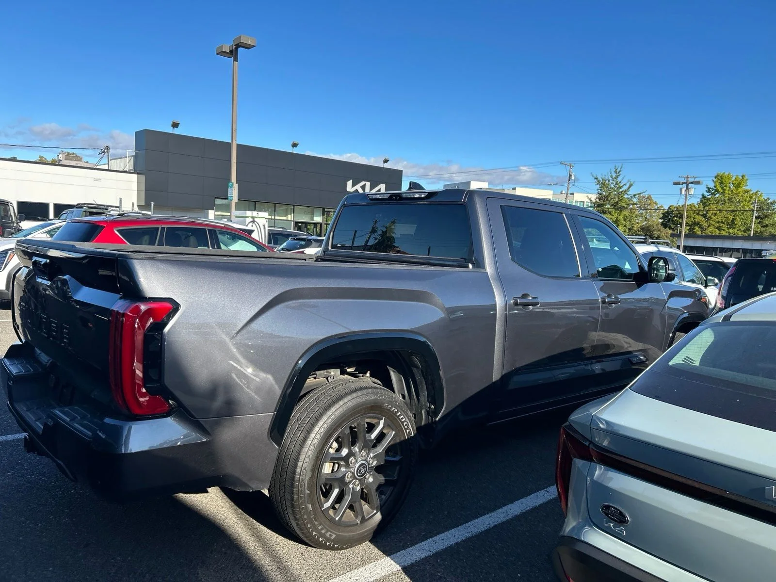 Used 2023 Magnetic Gray Metallic Toyota Platinum image 3
