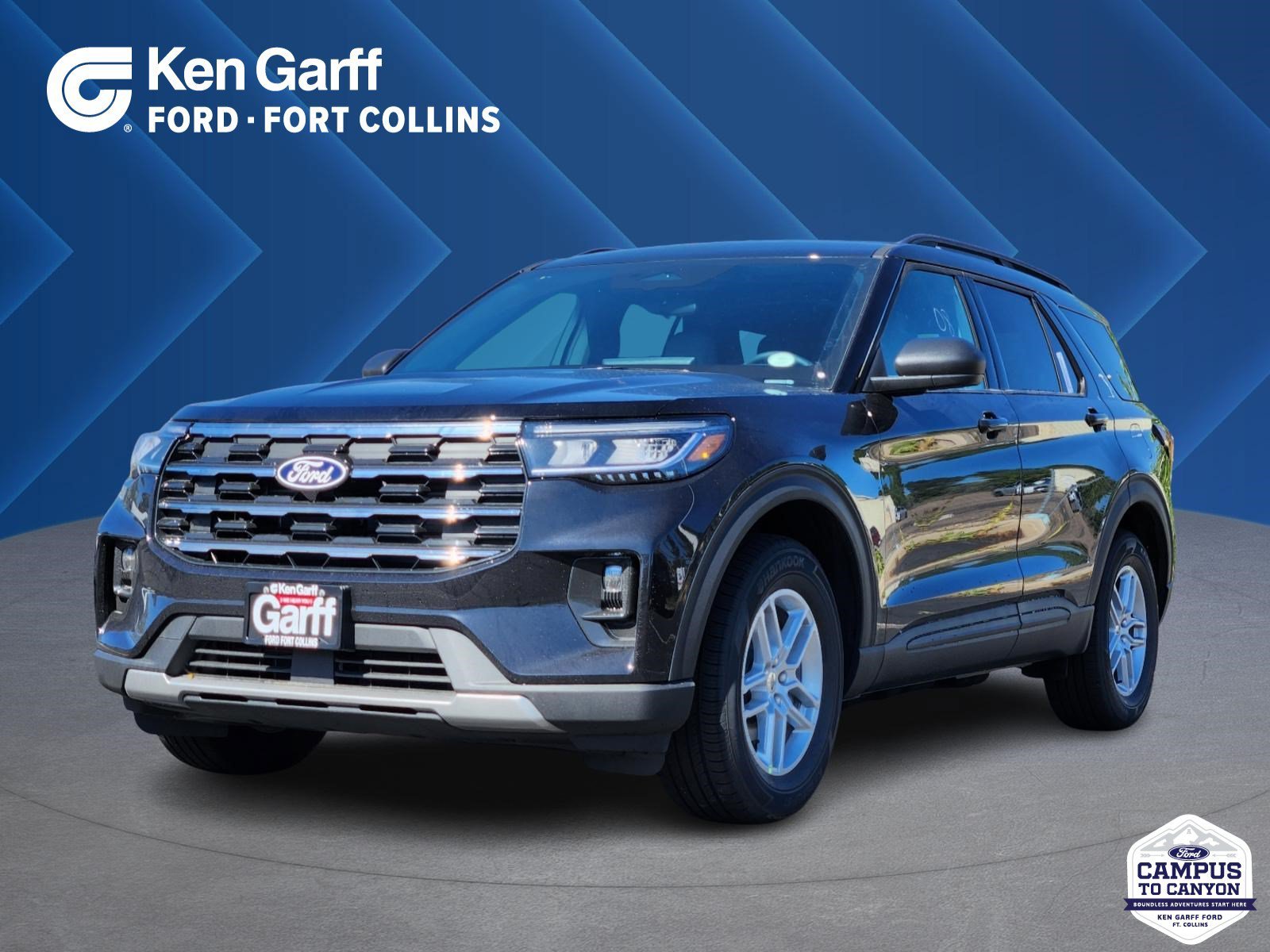 New 2027 Agate Black Metallic Ford Active image 1