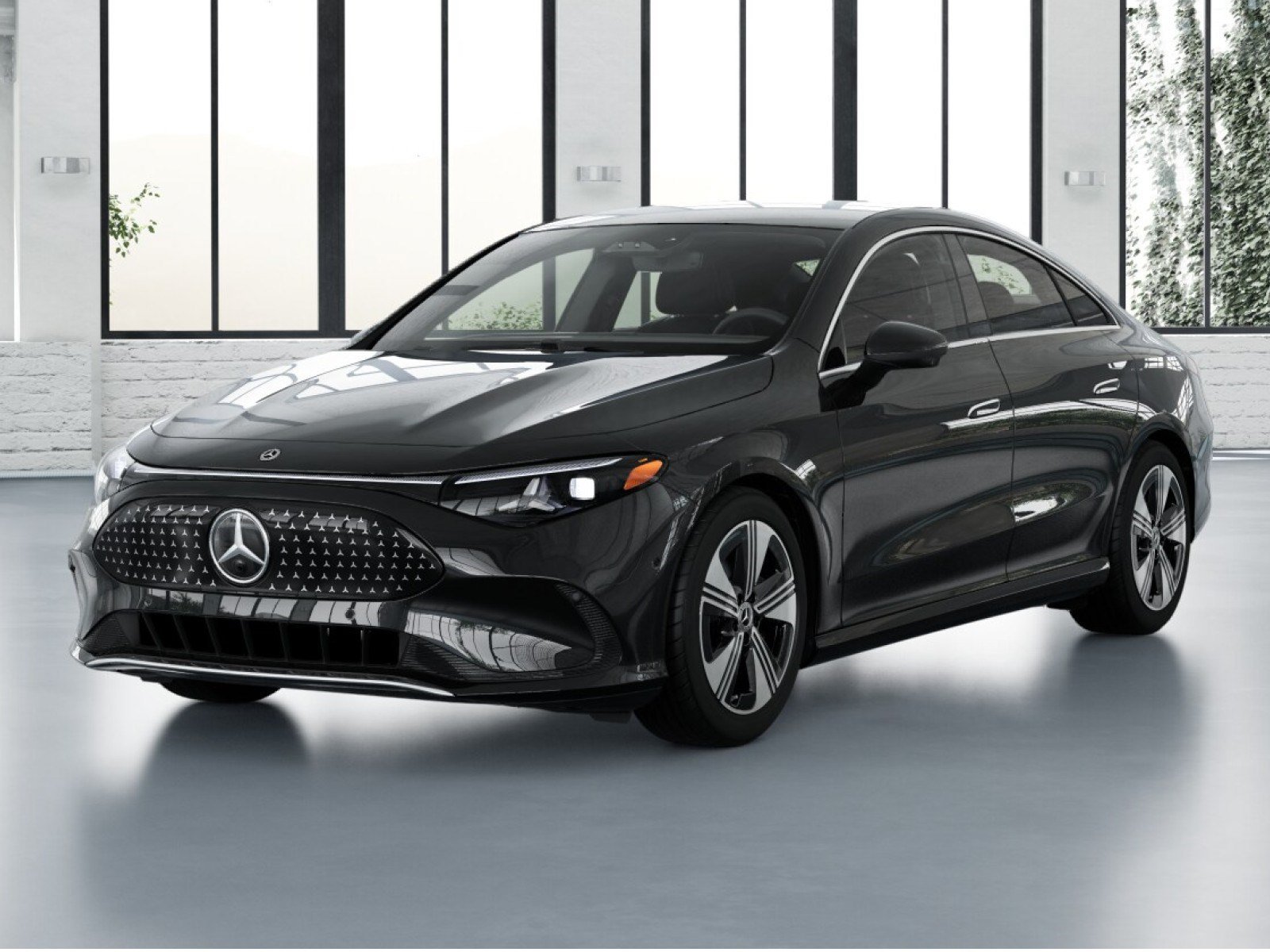 New 2027 Night Black Mercedes-Benz CLA 250+ 4D Coupe image 2