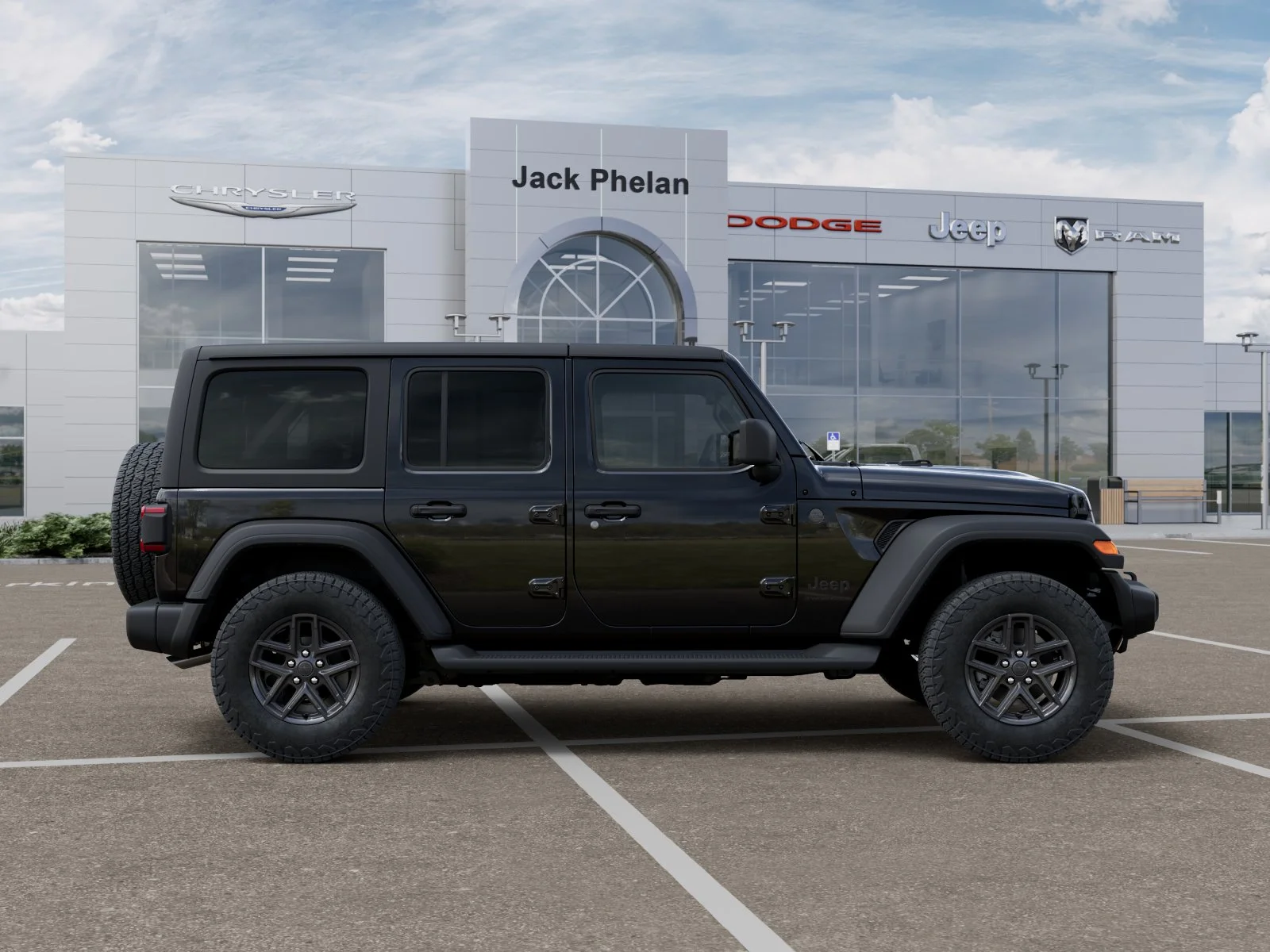 New 2026 Black Clear-Coat Exterior Paint Jeep Sport S image 47