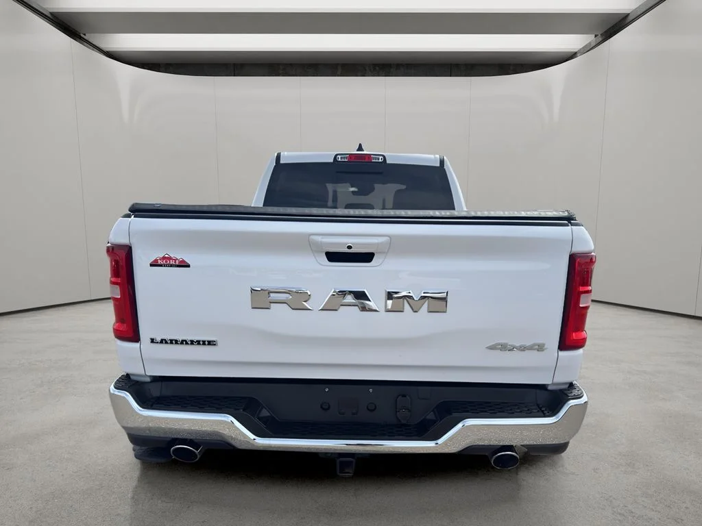 Used 2025 Bright White Clearcoat Ram Laramie image 4