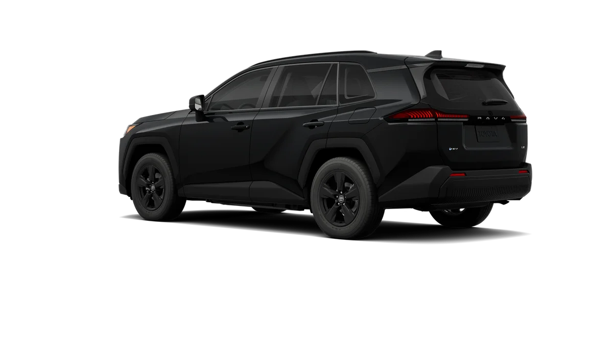 New 2026 Midnight Black Metallic Toyota LE image 6
