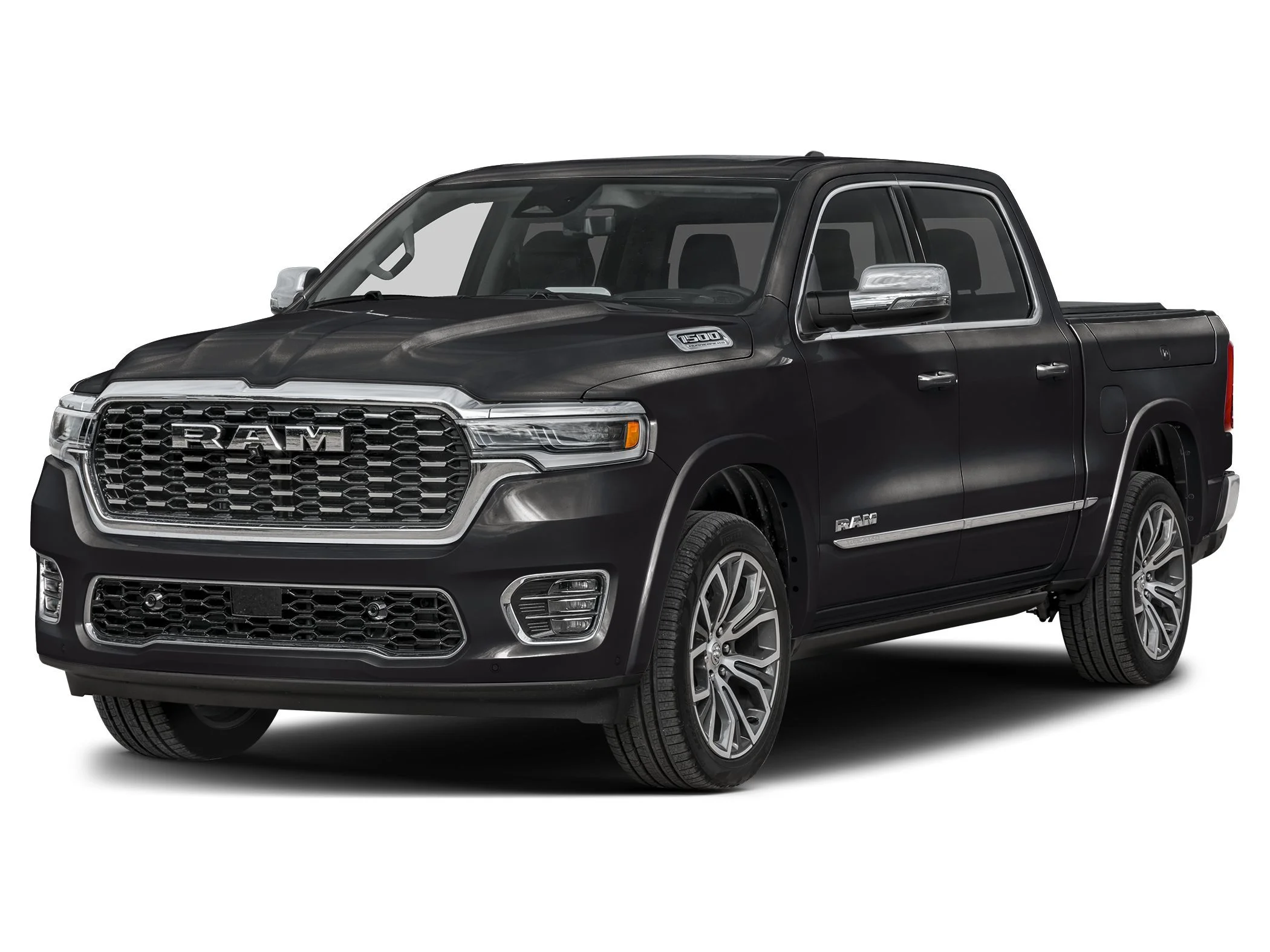 New 2026 Diamond Black Crystal Pearl-Coat  Paint Ram TUNGSTEN CREW CAB 4X4 image 1
