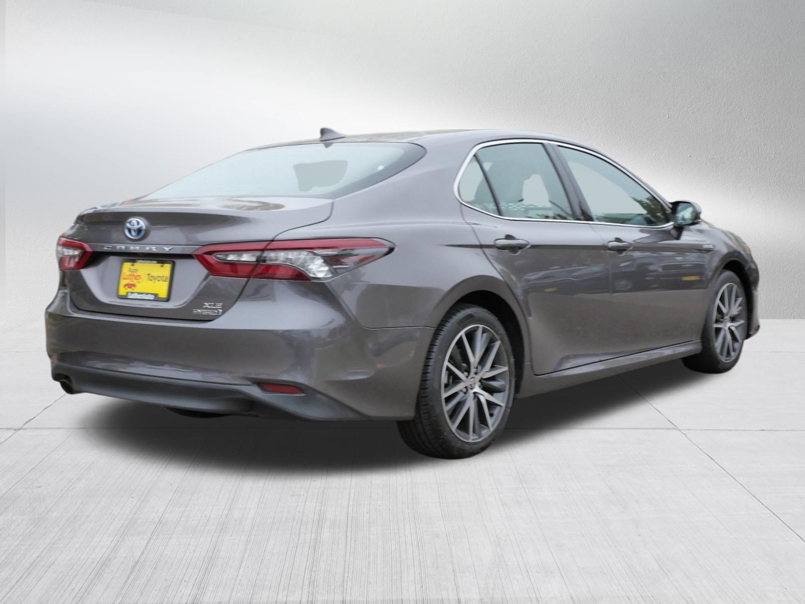 Certified Used 2021 Predawn Gray Mica Toyota Hybrid XLE image 8