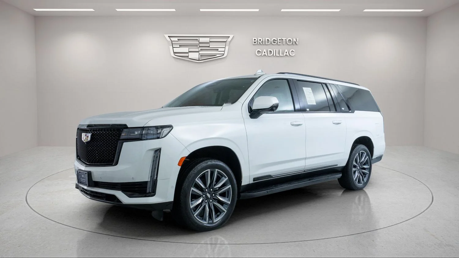 Certified Used 2024 White Cadillac Sport Platinum image 3