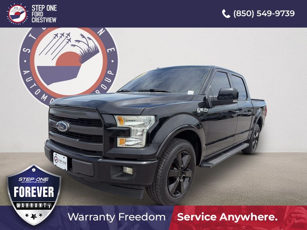 Used 2017 Black Ford Lariat image 1