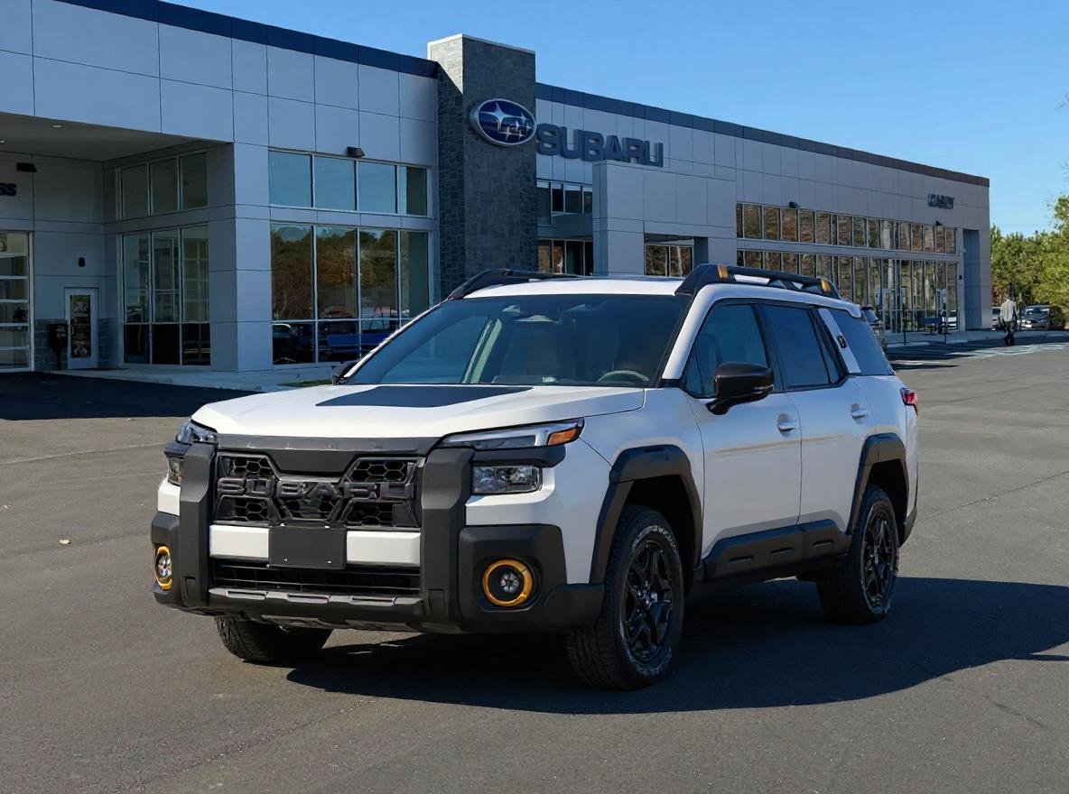 New 2026 CRYSTAL WHITE PEARL Subaru Wilderness image 1