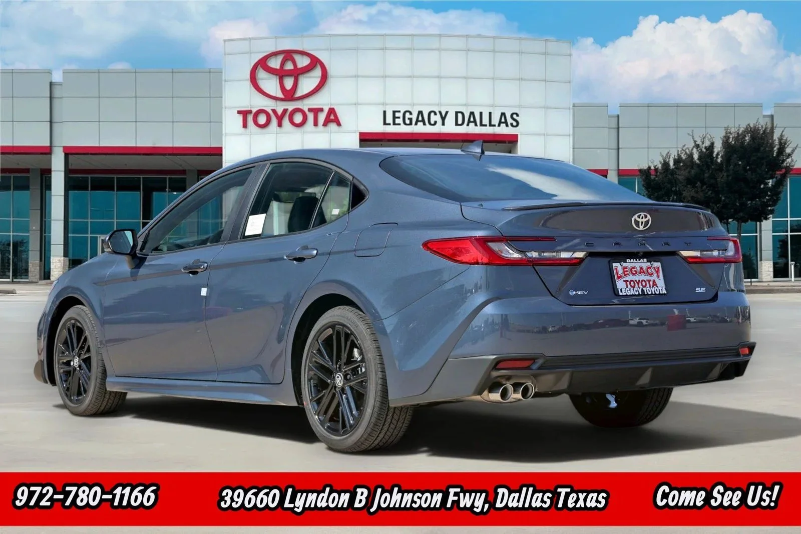 New 2026 Dark Cosmos Toyota SE image 7