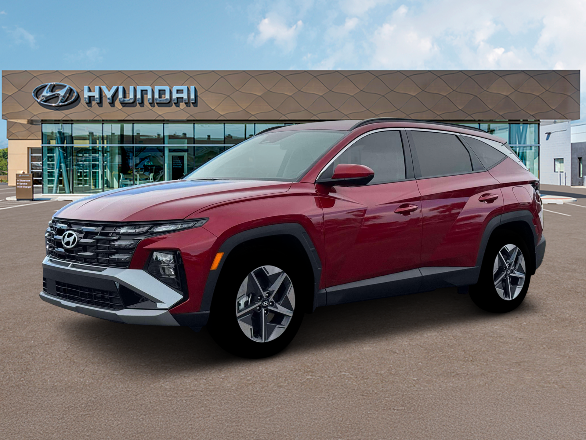 New 2026 Red Hyundai SEL Plus FWD image 2